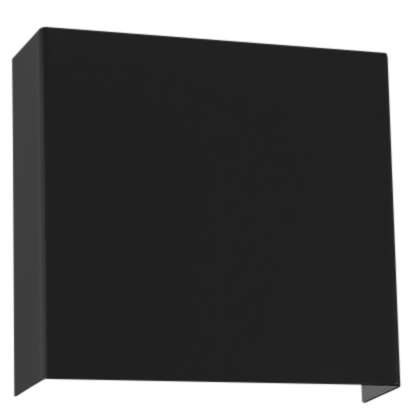 LAMPA ścienna KITAMI 4410 Shilo metalowa OPRAWA przyścienny kinkiet prostokątny czarny