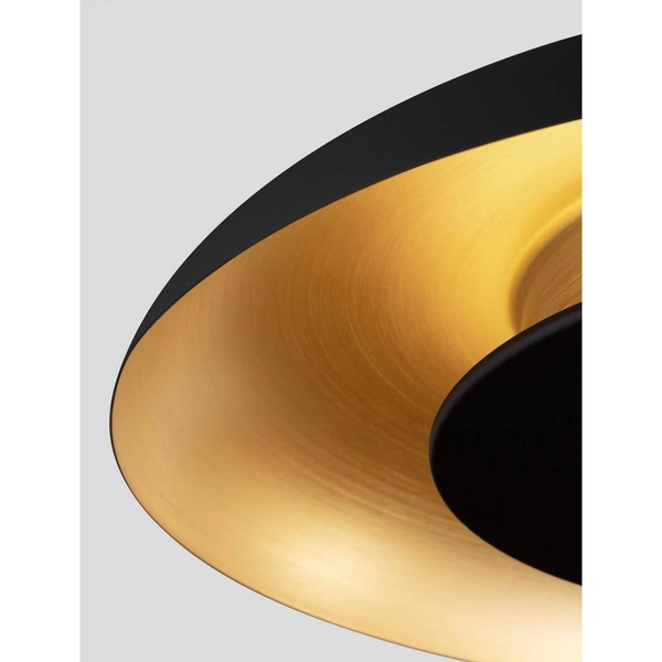 Wisząca lampa regulowana CAPINOTA LE44798 LED 38W 2700-4000K czarna złota