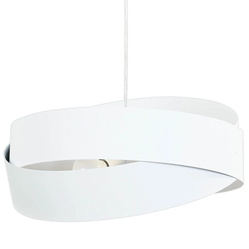 Restauracyjna lampa wisząca Tornado 1141 Zumaline regulowana metal biały