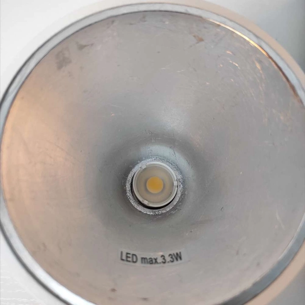 Downlight LAMPA sufitowa POLASSO E94504 M metalowa OPRAWA natynkowa REMO LED 3W 3000K okrągły tuba biała