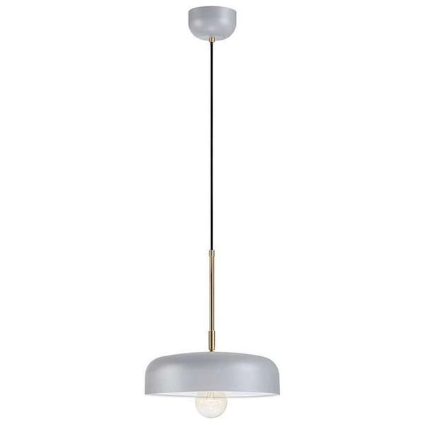 Wisząca LAMPA loftowa CAEN 107924 Markslojd metalowa OPRAWA regulowany ZWIS hygge mosiądz szara