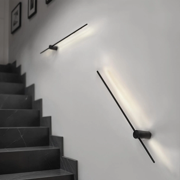 Ścienny kinkiet Uno 1251 LED 13W 3000K podłużny czarny