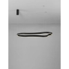 Minimalistyczna wisząca lampa VELBANO LE45417 LED 61W 3000K czarna