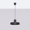 Metalowa lampa wisząca BILO czarna SL.1703 owalna 1xE27
