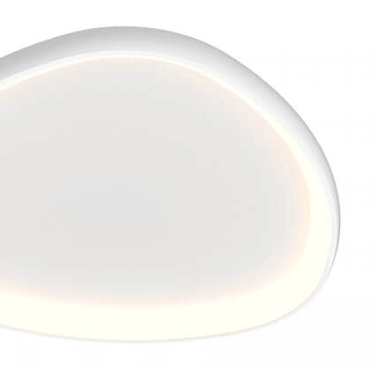 Minimalistyczna lampa sufitowa 23086 LED 32W 3000K owalny biały