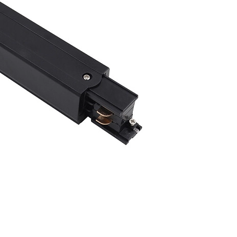 Zasilający ŁĄCZNIK liniowy wewnętrzny CTLS 8708 Nowodvorski do 3-fazowej szyny natynkowej 230V czarny