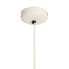 Lampa wisząca z drewna mango Fagioli ABR-LWMAN1 do salonu drewniana