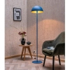 Stojąca lampa SIEMON 45796/01/35 Lucide do sypialni niebieska