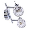 Regulowana lampa sufitowa Bombola 92-70296 kryształ chrom przezroczysta
