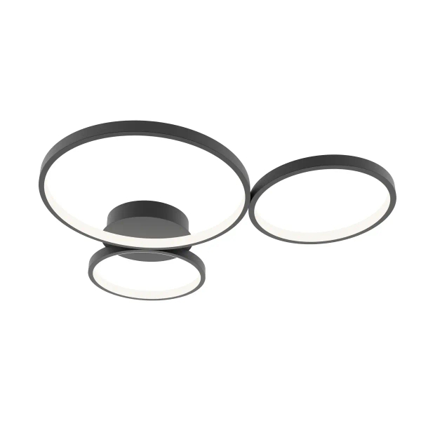 Nowoczesna sufitowa lampa Maver SPL-20452-3-BK LED 40W 3000-6000K czarna