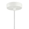 Lampa ceramiczna wisząca Latera PND-94331C-1S-MLTI różowa