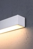 LAMPA ścienna PINNE SOL TH089 metalowa OPRAWA kinkiet liniowy LED 48W 3000K prostokątny biały