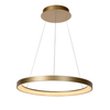 LAMPA wisząca VIDAL 46403/48/02 Lucide okrągła OPRAWA zwis LED 48W 2700K ring złoty
