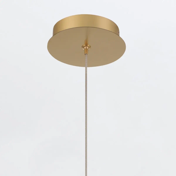 Wisząca lampa nad wyspę Palmas QN-PALMAS-2MP-BG LED 20W 3000K złota