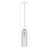 Lampa wisząca Piega LP-939/1P white Light Prestige jednopłomienny zwis biały do sypialni