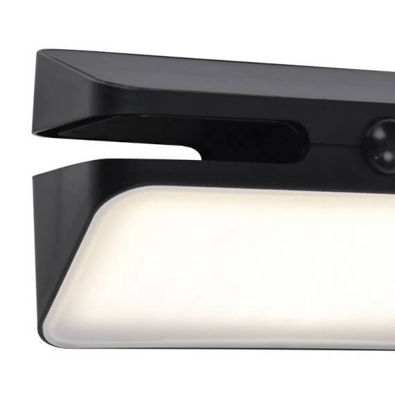 Elewacyjny kinkiet czujnik ruchu AERO 6919501330 LED 8,6W 4000K IP54 czarny