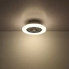 Wentylator lampa sufitowa CORUSSO 3654 Globo LED 45W 3000-6500K koło biały