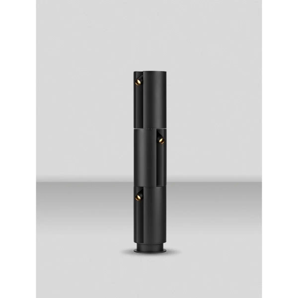 Zewnętrzny słupek stojący SANTELO LE75133 LED 8W 3000K IP65 czarna