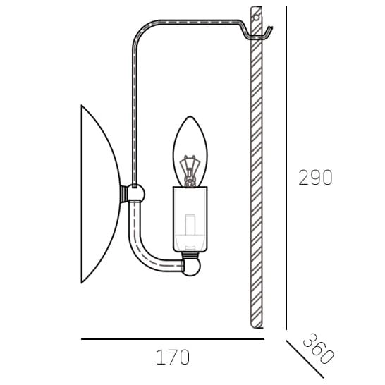 Modernistyczny kinkiet salonowy Palermo W03087AU metal szkło złoty