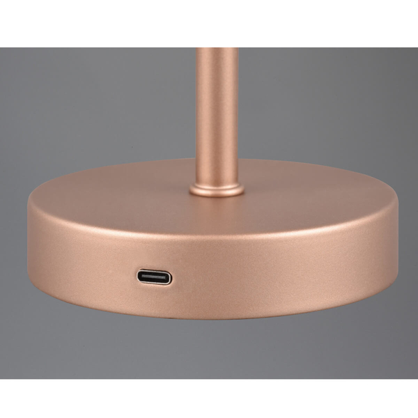 Stołowa lampka sypialniana KARYA DL165-59151 RL Light LED 1,5W 3000K kawowa