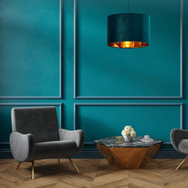 Lampa wisząca dekoracyjna Tercino 6169 TK Lighting zielona złota