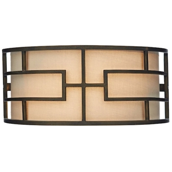 Kinkiet ścienny Tumola TUM0763 Dar Lighting do salonu  brązowy