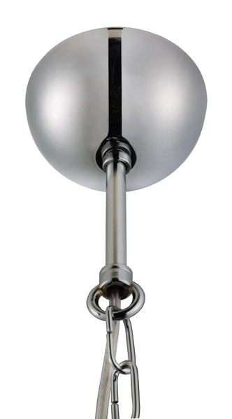 Industrialna LAMPA wisząca NAUTILIUS M 10262103 Kaspa metalowa OPRAWA na łańcuchu ZWIS okrągły chrom