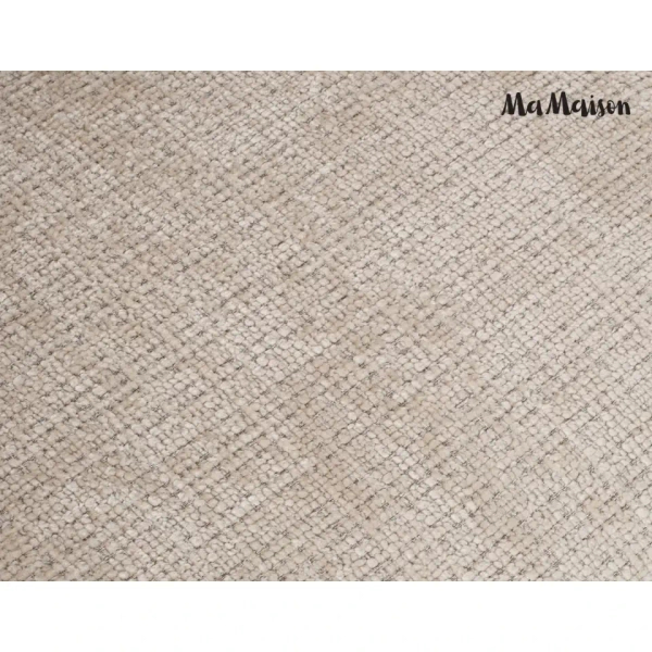 Tapicerowane krzesło KOS MM1501100299 beżowe taupe tkanina 45cm