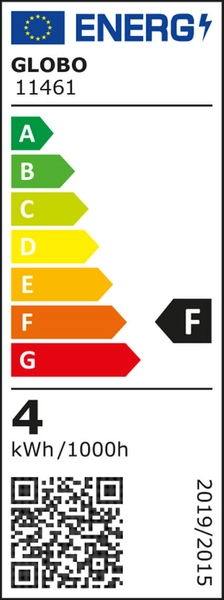 Kryształowa żarówka 11461 E27 G95 LED 4W 2700K 380lm