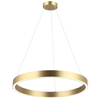 Wisząca lampa LED Midway LP-033/1P Light Prestige do salonu 3000K 35W złota