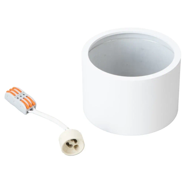 Natynkowa sufitowa lampa REDONDO ML1075 metalowa biała