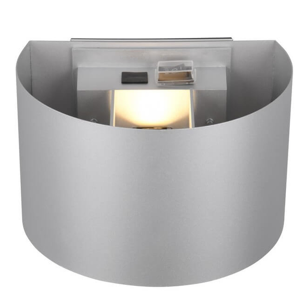 Lampa ścienna ogrodowa Talent R27769187 LED 2W 3000K IP44 srebrna