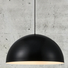 Kopułowa lampa wisząca Ellen 48573003 Nordlux metalowa czarna