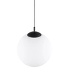 Zwisająca lampa do jadalni Esme 5671 minimalistyczna czarna biała