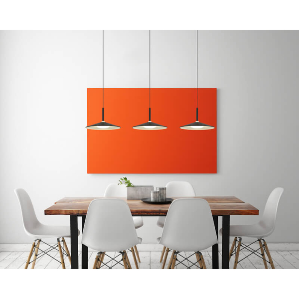 Zwisająca lampa potrójna Lampone 15635S-3 LED 24W 4000K czarny