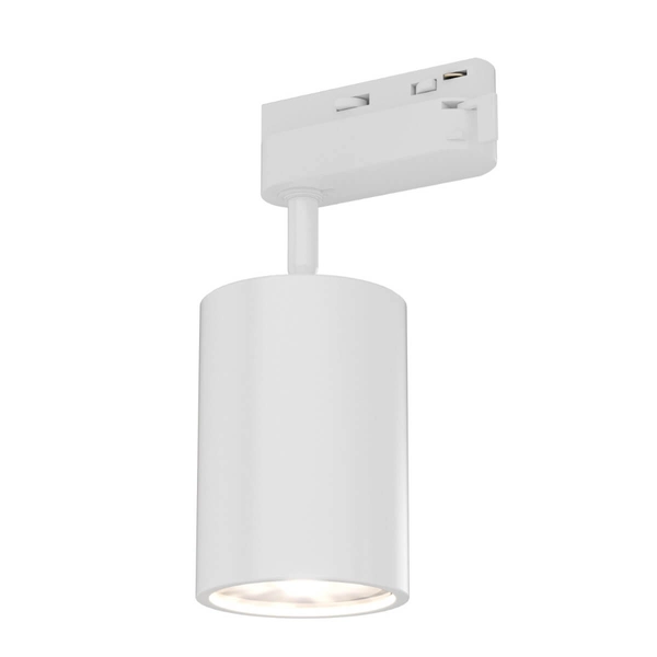 LAMPA sufitowa Kika Track Bianco WH Orlicki Design metalowa OPRAWA do systemu szynowego 1-fazowego biała
