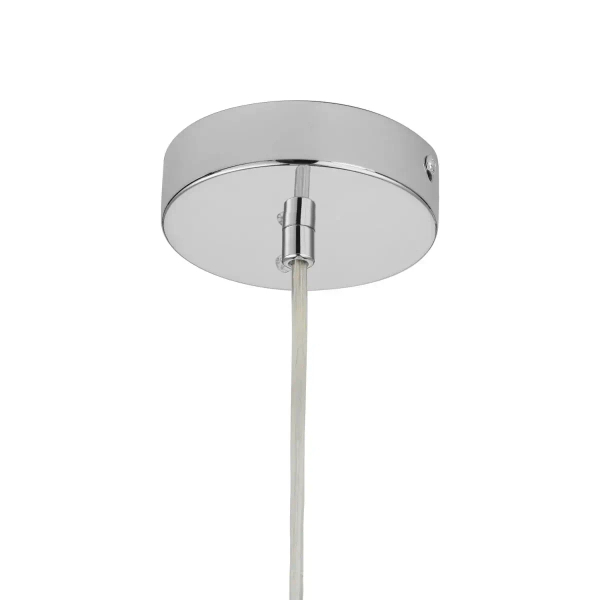Lustrzana lampa wisząca Flash MP1238-300 chrome Step kula szklana chrom