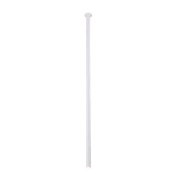 Podtynkowa LAMPA sufitowa ALHA T 9074 Shilo metalowa OPRAWA do zabudowy sopel tuba biała