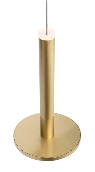 Wisząca lampa pokojowa Esquel do przedpokoju LED 11W 3000K złota