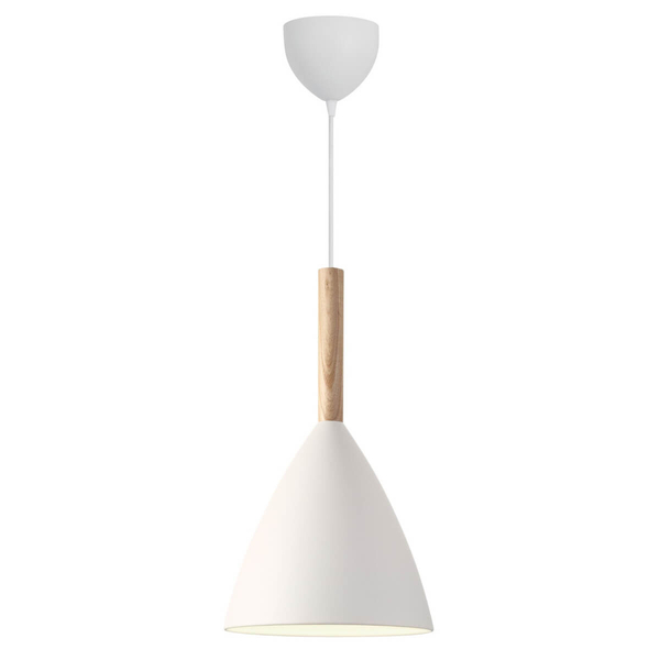 Kuchenna lampa wisząca Pure 43293001 DFTP industrialna stożek biała