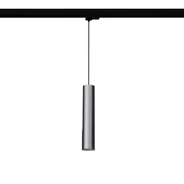Lampa wisząca do szyny 3-fazowej LAGOS MYL.00264 z żarówką chrom