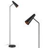 Stojąca LAMPA podłogowa PEAK 107900 Markslojd metalowa OPRAWA regulowana tuba czarna