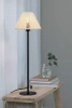 Ekologiczna lampa stojąca Corda stołowa czarna beżowa