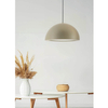 Lampa zwisająca RENE AZ5901 Azzardo nad stół półokrąg brązowa