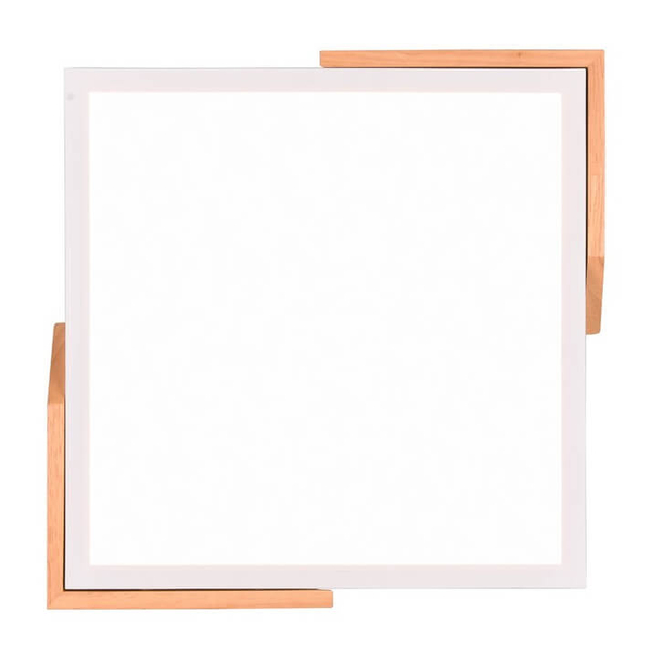 Plafon sypialniany Meta R67191131 RL Light LED 20W 3000K kwadratowy biały
