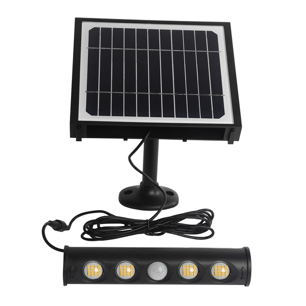 Solarna lampa elewacyjna Talent EKO8328 LED 8W IP65 czarna