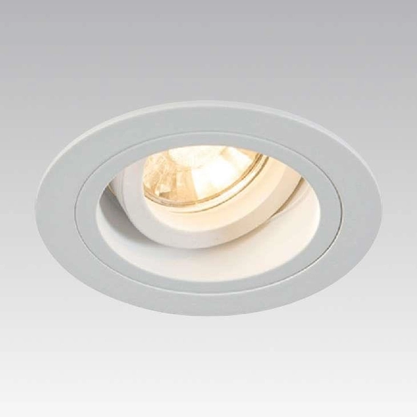 Metalowa lampa sufitowa Chuck 92699-N Zumaline wpust do zabudowy