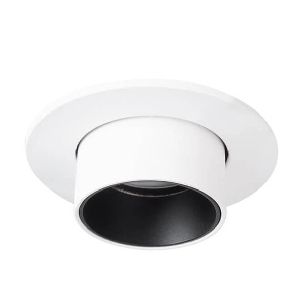 Sufitowy wpust z regulacją HALO H0128 Maxlight LED 6W 3000K biały czarny