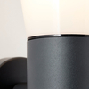 Zewnętrzna lampa ścienna Cliffi 96476/63 IP44 czujnik ruchu antracyt
