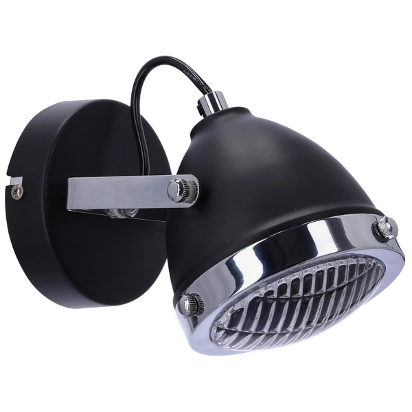 Industrialny kinkiet Crazy 91-13293 Candellux do salonu czarny